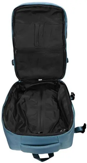 27L Vacuum Compression Backpack | Carry On Travel Bag with Pump for Business & Laptop (Blue) 27L Vacuum Compression Backpack | Carry On Travel Bag with Pump for Business & Laptop (Blue)