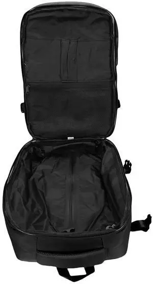 27L Vacuum Compression Backpack | Carry On Travel Bag with Pump for Business & Laptop (Black) 27L Vacuum Compression Backpack | Carry On Travel Bag with Pump for Business & Laptop (Black)