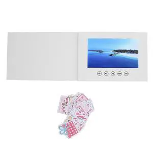 Video Greeting Card with LCD Screen and Builtin Speaker - 720P HD Video Playback, 500mAh Battery, Customizable for Weddings, Birthdays, Anniversaries, and Special Events (10inch) Video Greeting Card with LCD Screen and Builtin Speaker - 720P HD Video Playback, 500mAh Battery, Customizable for Weddings, Birthdays, Anniversaries, and Special Events (10inch)