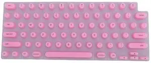 Keyboard Cover for Long Nails, Silicone Raised Laptop Keyboard Covers for Long Nail, OS X Laptop, Comfortable Typing (Pink) Keyboard Cover for Long Nails, Silicone Raised Laptop Keyboard Covers for Long Nail, OS X Laptop, Comfortable Typing (Pink)
