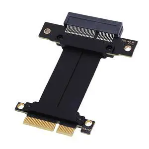 PCIe 4.0 X4 Riser Cable, Lossless Graphics Card Extender for GPU M.2 WiFi Live Wire, USB Diskless Boot Acquisition Cards, Plug and Play for PC Case, AI Application, Server (10) PCIe 4.0 X4 Riser Cable, Lossless Graphics Card Extender for GPU M.2 WiFi Live Wire, USB Diskless Boot Acquisition Cards, Plug and Play for PC Case, AI Application, Server (10)