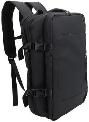 40L Travel Backpack Carry On Laptop Backpack for Women Men, Large Weekender Bag with 180 Opening, Personal Item, College Work Hiking Daypack (Black) 40L Travel Backpack Carry On Laptop Backpack for Women Men, Large Weekender Bag with 180 Opening, Personal Item, College Work Hiking Daypack (Black)
