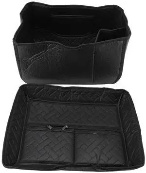 Tail Box Inner Protector Liner | Universal Fit 45L PU Leather Pads for Rear Top Case & Luggage (Black) Tail Box Inner Protector Liner | Universal Fit 45L PU Leather Pads for Rear Top Case & Luggage (Black)