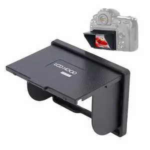 Camera Screen Hood, LCD Hood Fit for 3.2 Inch 4:3 Camera Screen Magnet Sunshade Cover Blocking Strong Light, Easy Access and Installation Camera Screen Hood, LCD Hood Fit for 3.2 Inch 4:3 Camera Screen Magnet Sunshade Cover Blocking Strong Light, Easy Access and Installation