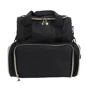 Nail Polish Bag for Travel, Large Capacity Cosmetic Case with 2 Detachable Nail Polish Bags & Adjustable Shoulder Strap, Holds Dryer & Accessories Nail Polish Bag for Travel, Large Capacity Cosmetic Case with 2 Detachable Nail Polish Bags & Adjustable Shoulder Strap, Holds Dryer & Accessories