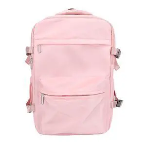 Small Vacpack Backpack, 27L Vacuum Seal Travel Air Back Backpacks, 180 Opening Design for Easy Loading and Quick Access, Multiple colors are available (Pink) Small Vacpack Backpack, 27L Vacuum Seal Travel Air Back Backpacks, 180 Opening Design for Easy Loading and Quick Access, Multiple colors are available (Pink)