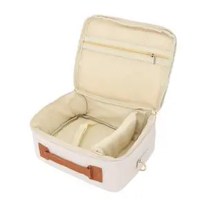 Camera Bag for CP910 CP1200 CP1300, Adjustable Padded Shoulder Strap, Thick Foam Padding Protection, Quick Access Zipper, Removable Dividers for Camera Carrying Case (Beige) Camera Bag for CP910 CP1200 CP1300, Adjustable Padded Shoulder Strap, Thick Foam Padding Protection, Quick Access Zipper, Removable Dividers for Camera Carrying Case (Beige)