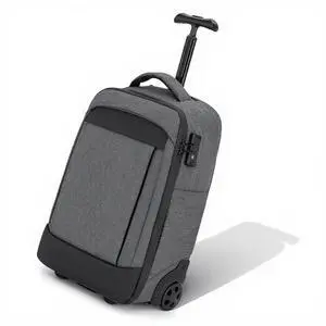 Rolling Backpack, Carry on Luggage Business Bag, Overnight College .Water Proof Wheeled Laptop Backpack, Computer Bag Trolley Suitcase for Men Women Adults to Travel (Grey) Rolling Backpack, Carry on Luggage Business Bag, Overnight College .Water Proof Wheeled Laptop Backpack, Computer Bag Trolley Suitcase for Men Women Adults to Travel (Grey)