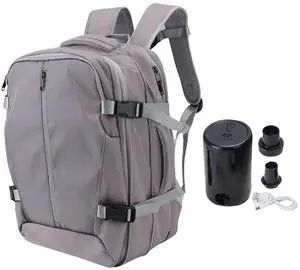 Vacuum Seal Travel Backpack 55L, aptop WaterproofWork Compression bags Casual Daypack, Expandable Air Compression Vacuum with Lock Fits 17.3 inch Laptop (Grey) Vacuum Seal Travel Backpack 55L, aptop WaterproofWork Compression bags Casual Daypack, Expandable Air Compression Vacuum with Lock Fits 17.3 inch Laptop (Grey)