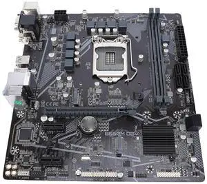 Micro ATX Motherboard LGA1200 for 11th/10th Gen Core I9/i7/i5, B560 Chipset, PCIe 4.0 X16, Dual M.2 Slots, 6 Ports, DDR4 3200MHz, USB 3.2 Gen1 Micro ATX Motherboard LGA1200 for 11th/10th Gen Core I9/i7/i5, B560 Chipset, PCIe 4.0 X16, Dual M.2 Slots, 6 Ports, DDR4 3200MHz, USB 3.2 Gen1