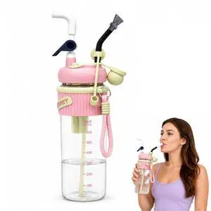 900ml Vocal Practice Bottle, Adjustable Singing Training Tool for Voice Exercises, Vocal Trainer Accessory for Singers, Beginners and Teens (Pink) 900ml Vocal Practice Bottle, Adjustable Singing Training Tool for Voice Exercises, Vocal Trainer Accessory for Singers, Beginners and Teens (Pink)