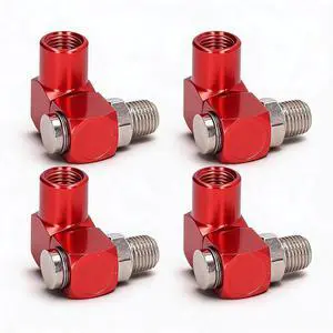 4Pcs 1/4 NPT 360 Degree Swivel Air Hose Fittings, Universal 1/4Industrial Air Fittings and Pneumatic Tool Adapter, Portable Air Hose Connector Pneumatic Tool Adapter 4Pcs 1/4 NPT 360 Degree Swivel Air Hose Fittings, Universal 1/4Industrial Air Fittings and Pneumatic Tool Adapter, Portable Air Hose Connector Pneumatic Tool Adapter