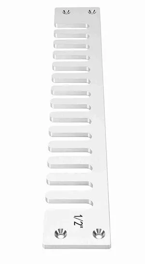 1/2 Inch Dovetail Template for Router | Carbon Steel Box Joint & Tenon Jig for Drawers Cabinets 1/2 Inch Dovetail Template for Router | Carbon Steel Box Joint & Tenon Jig for Drawers Cabinets