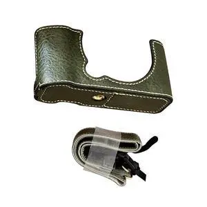 Half Leather Case for XM5 Camera, Retro PU Leather Protective Cover with Shoulder Strap & Tripod Mount, AntiScratch Impact Portable Detachable Case (Green) Half Leather Case for XM5 Camera, Retro PU Leather Protective Cover with Shoulder Strap & Tripod Mount, AntiScratch Impact Portable Detachable Case (Green)