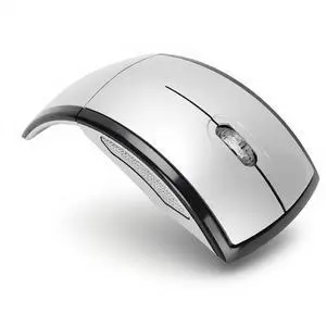 Folding Wireless Mouse, Slim Foldable Touch Travel Mouse with 2.4 Receiver, Ergonomic Computer Mouses Magnetic Power Off Switch for Laptop PCComputer (Silver) Folding Wireless Mouse, Slim Foldable Touch Travel Mouse with 2.4 Receiver, Ergonomic Computer Mouses Magnetic Power Off Switch for Laptop PCComputer (Silver)