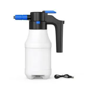 1.5L Electric Foam Sprayer, Cordless Car Wash Foam Gun, Garden Sprayer, PP Electric Foam Spray Bottle for Car Washing Garden Watering, Foam Cannon Electric Foam Sprayerfor Hose 1.5L Electric Foam Sprayer, Cordless Car Wash Foam Gun, Garden Sprayer, PP Electric Foam Spray Bottle for Car Washing Garden Watering, Foam Cannon Electric Foam Sprayerfor Hose