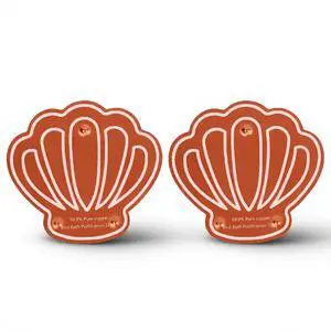 2 Pcs Cute Bird Bath Copper Disk, Flower and Seashell Shapes, 0.6mm Reinforced 99.99% Pure Copper Cleaning Disk, Triple Point Support for Physical Safe (G Type) 2 Pcs Cute Bird Bath Copper Disk, Flower and Seashell Shapes, 0.6mm Reinforced 99.99% Pure Copper Cleaning Disk, Triple Point Support for Physical Safe (G Type)