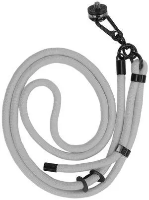 Action Camera Lanyard for 3/Action 5/ONE X4, Adjustable Arrow Storage Case AntiLost Rope with 1/4" Thread & Cushion Pads (Grey) Action Camera Lanyard for 3/Action 5/ONE X4, Adjustable Arrow Storage Case AntiLost Rope with 1/4" Thread & Cushion Pads (Grey)