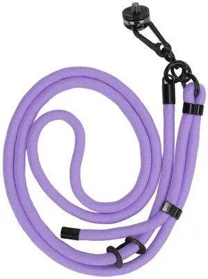 Action Camera Lanyard for 3/Action 5/ONE X4, Adjustable Arrow Storage Case AntiLost Rope with 1/4" Thread & Cushion Pads (Purple) Action Camera Lanyard for 3/Action 5/ONE X4, Adjustable Arrow Storage Case AntiLost Rope with 1/4" Thread & Cushion Pads (Purple)