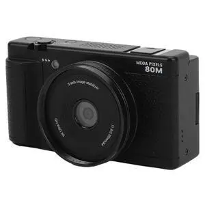 5K Compact Digital Camera, 2.8 Inch 270 Degree Flip Screen, Built in Flash and 18X Digital Zoom, 80MP Digital Point and Shoot Camera for Photography (Black) 5K Compact Digital Camera, 2.8 Inch 270 Degree Flip Screen, Built in Flash and 18X Digital Zoom, 80MP Digital Point and Shoot Camera for Photography (Black)