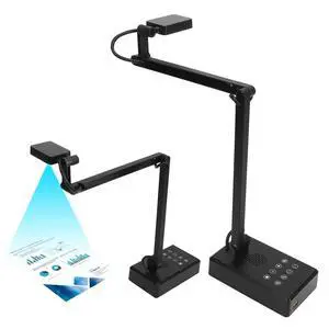 4K 16MP Ultra Document Camera & Webcam, USB Overhead Projector CMOS Image Sensor Adjustable Angle for Live Demo, Remote Teaching for OS X for for OBS for Android 4K 16MP Ultra Document Camera & Webcam, USB Overhead Projector CMOS Image Sensor Adjustable Angle for Live Demo, Remote Teaching for OS X for for OBS for Android