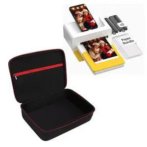 Carrying Case for Dock WiFi 4x6 Photo Printer, Dust Proof Water Proof Shock Hard Case with Mesh Bag, Fit for Dock Plus and M100 Printers Carrying Case for Dock WiFi 4x6 Photo Printer, Dust Proof Water Proof Shock Hard Case with Mesh Bag, Fit for Dock Plus and M100 Printers