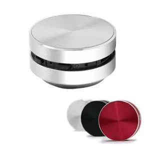 Bone Conduction Speakers Ultra Mini, Turn Anythin into A Speaker, Stereo Bass Portable Small Cordless Speaker with Suction Cup for Home Outdoor Travel (Silver) Bone Conduction Speakers Ultra Mini, Turn Anythin into A Speaker, Stereo Bass Portable Small Cordless Speaker with Suction Cup for Home Outdoor Travel (Silver)