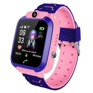 Kids Smart Watch, LBS Positioning SOS Call Watch with Remote Control Camera and Voice Chat, for Children Safety Tracking Kids Smart Watch, LBS Positioning SOS Call Watch with Remote Control Camera and Voice Chat, for Children Safety Tracking