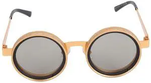 Adjustable Tint Sunglasses for Men ND2-400 Filter Round Metal Frame, Protection Outdoor Fishing Driving Glasses, Gold Black Stylish Sun Glasses Adjustable Tint Sunglasses for Men ND2-400 Filter Round Metal Frame, Protection Outdoor Fishing Driving Glasses, Gold Black Stylish Sun Glasses