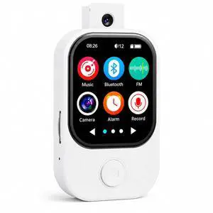 MP3 Player with 720P Camera, Multiple Formats, FM Radio, E Books, Alarm Clock, Stopwatch, Recording - Up to 128GB Expansion, 500mAh Battery (with 32G Memory Card) MP3 Player with 720P Camera, Multiple Formats, FM Radio, E Books, Alarm Clock, Stopwatch, Recording - Up to 128GB Expansion, 500mAh Battery (with 32G Memory Card)
