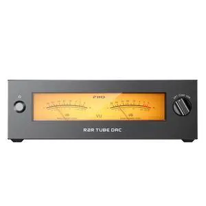 Warmer R2R Desktop Tube Buffer & R2R DAC/Amp Fully Differential 24-Bit R2R Resistor Ladder, Dual VU Meters, 46W Linear Power Supply, USB/Optical/Coaxial Inputs, RCA/XLR Output (Black) Warmer R2R Desktop Tube Buffer & R2R DAC/Amp Fully Differential 24-Bit R2R Resistor Ladder, Dual VU Meters, 46W Linear Power Supply, USB/Optical/Coaxial Inputs, RCA/XLR Output (Black)