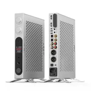 K19 Dual ES9039SPRO Desktop DAC HiFi Audio DSD512, 31-Band PEQ, XMOS XU-316 for HDMI/Coaxial/Optical Audio Decoder (Silver) K19 Dual ES9039SPRO Desktop DAC HiFi Audio DSD512, 31-Band PEQ, XMOS XU-316 for HDMI/Coaxial/Optical Audio Decoder (Silver)