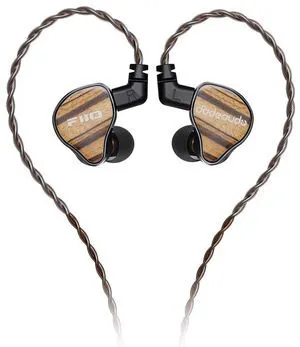 JH13 Hybrid HiFi IEMs 1DD + 2BA Drivers, Entry-Level Audiophile in-Ear Headphones with Wooden Faceplate & Detachable 0.78mm 2-Pin Cable (Transparent Black) JH13 Hybrid HiFi IEMs 1DD + 2BA Drivers, Entry-Level Audiophile in-Ear Headphones with Wooden Faceplate & Detachable 0.78mm 2-Pin Cable (Transparent Black)