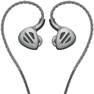 FH9 Headphones Earphone Wired High Resolution Over-The-Ear 1DD+6BA Detachable Cable Deep Bass Comes with 2.5/3.5/4.4mm Swappable Plugs for Smartphone/PC/Players/Home Audio(Titanium) FH9 Headphones Earphone Wired High Resolution Over-The-Ear 1DD+6BA Detachable Cable Deep Bass Comes with 2.5/3.5/4.4mm Swappable Plugs for Smartphone/PC/Players/Home Audio(Titanium)