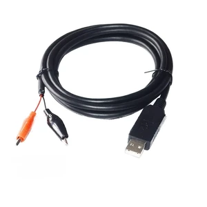 USB to RS485 Cable with Alligator Clips, 1.8m Programming Cable for Host Computer USB to RS485 Cable with Alligator Clips, 1.8m Programming Cable for Host Computer