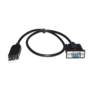 USB to DB15 Male Cable for VAT Butterfly Valve Controller, 1.8m RS232 Serial Communication Line USB to DB15 Male Cable for VAT Butterfly Valve Controller, 1.8m RS232 Serial Communication Line