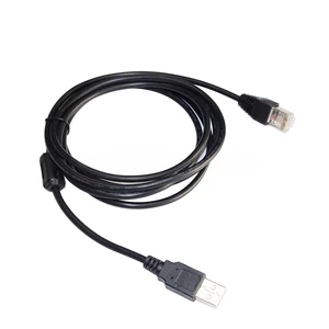 USB to RJ50 10-Pin Cable, 1.8m, for Mettler Toledo ARIVA Scale & POS Data Link P/N:72256236 USB to RJ50 10-Pin Cable, 1.8m, for Mettler Toledo ARIVA Scale & POS Data Link P/N:72256236