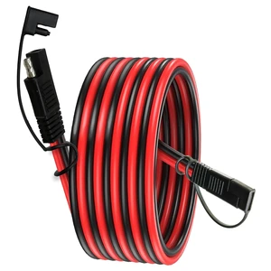 3/6/12/25/50FT SAE to SAE Extension Cable 10AWG,SAE Adapter Cable,SAE Ports Wire for Solar Panel Battery Automotive RV Camp Trailer Tractor (10AWG 12FT) 3/6/12/25/50FT SAE to SAE Extension Cable 10AWG,SAE Adapter Cable,SAE Ports Wire for Solar Panel Battery Automotive RV Camp Trailer Tractor (10AWG 12FT)