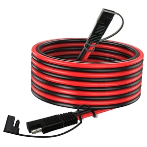 50 FT SAE to SAE Extension Cable 12AWG,12 Gauge SAE Adapter Cable,SAE Ports Wire for Solar Panel Battery RV Camp Trailer Tractor(12AWG 50FT) 50 FT SAE to SAE Extension Cable 12AWG,12 Gauge SAE Adapter Cable,SAE Ports Wire for Solar Panel Battery RV Camp Trailer Tractor(12AWG 50FT)
