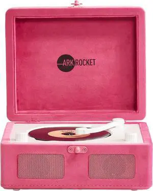 Portable CD Player & Bluetooth Speaker - Retro Rechargeable Mini CD Player with FM Radio USB AUX-in & Headphone Jack Compact Personal Music Player for Home Kids Gift (Hot Pink Velvet) Portable CD Player & Bluetooth Speaker - Retro Rechargeable Mini CD Player with FM Radio USB AUX-in & Headphone Jack Compact Personal Music Player for Home Kids Gift (Hot Pink Velvet)