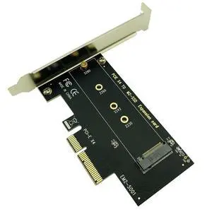 NVMe M.2 to PCIe 3.0 x4 Adapter Card M Key SSD Converter, PCI Express Expansion Card for M.2 NVMe SSD Desktop PC Workstation Server Does Not Support SATA NGFF NVMe M.2 to PCIe 3.0 x4 Adapter Card M Key SSD Converter, PCI Express Expansion Card for M.2 NVMe SSD Desktop PC Workstation Server Does Not Support SATA NGFF