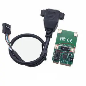 Mini PCIe Gigabit Network Card 1000M RJ45 Wired LAN Adapter for Desktop / Mini Computers, Full-Height / Half-Height Form Factor, 10/100/1000Mbps - Straight needle style Mini PCIe Gigabit Network Card 1000M RJ45 Wired LAN Adapter for Desktop / Mini Computers, Full-Height / Half-Height Form Factor, 10/100/1000Mbps - Straight needle style