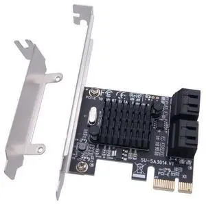 4-Port SATA 3.0 PCIe Card 6Gbps SATA III Expansion Adapter, IPFS / NAS Storage Extension Card, 9215 Support for Desktop/Server 4-Port SATA 3.0 PCIe Card 6Gbps SATA III Expansion Adapter, IPFS / NAS Storage Extension Card, 9215 Support for Desktop/Server