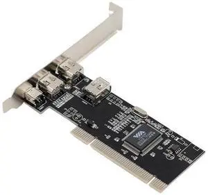 PCI 1394 4-Port Digital Video Capture Card FireWire IEEE 1394a Adapter, DV Camera Capture Card, Video Compression / Capture, Driver-Free, VIA Chipset PCI 1394 4-Port Digital Video Capture Card FireWire IEEE 1394a Adapter, DV Camera Capture Card, Video Compression / Capture, Driver-Free, VIA Chipset