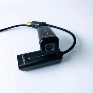 Aluminum Type-C to TOSLINK Optical Audio Adapter USB-C Male to SPDIF Fiber Female, Digital Audio Signal Converter, PCM Support for DAC / Soundbar / AV Receiver Aluminum Type-C to TOSLINK Optical Audio Adapter USB-C Male to SPDIF Fiber Female, Digital Audio Signal Converter, PCM Support for DAC / Soundbar / AV Receiver