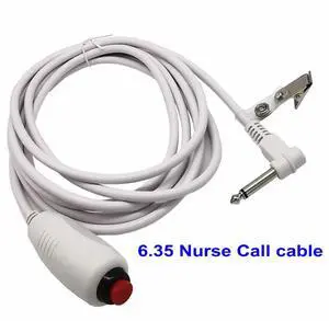 6.35mm Nurse Call Emergency Button Cable Waterproof Patient Call Cord, Nurse Call System Replacement Line for Hospitals / Nursing Homes - 3m 6.35mm Nurse Call Emergency Button Cable Waterproof Patient Call Cord, Nurse Call System Replacement Line for Hospitals / Nursing Homes - 3m