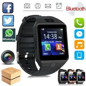 DZ09 Smart Watch Touch Screen, SIM Card Slot for Calling, Sports Fitness Tracker with Heart Rate / Blood Pressure / Sleep Monitor - black DZ09 Smart Watch Touch Screen, SIM Card Slot for Calling, Sports Fitness Tracker with Heart Rate / Blood Pressure / Sleep Monitor - black