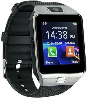 DZ09 Smart Watch Touch Screen, SIM Card Slot for Calling, Sports Fitness Tracker with Heart Rate / Blood Pressure / Sleep Monitor - Silver DZ09 Smart Watch Touch Screen, SIM Card Slot for Calling, Sports Fitness Tracker with Heart Rate / Blood Pressure / Sleep Monitor - Silver