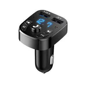 Multifunctional Car MP3 Player FM Bluetooth Receiver, Music Streaming via U-Disk, Dual USB Fast Charging Car Accessory Multifunctional Car MP3 Player FM Bluetooth Receiver, Music Streaming via U-Disk, Dual USB Fast Charging Car Accessory