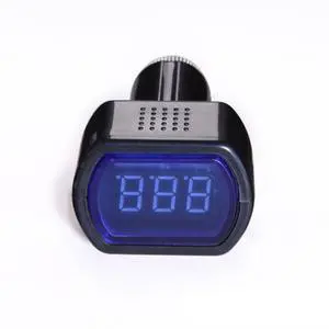 Mini Digital Car Voltmeter LED Display Battery Monitor, Cigarette Lighter Plug-in Voltage Tester for Car/Boat/Motorcycle Mini Digital Car Voltmeter LED Display Battery Monitor, Cigarette Lighter Plug-in Voltage Tester for Car/Boat/Motorcycle